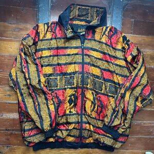 Bold African Print Jacket